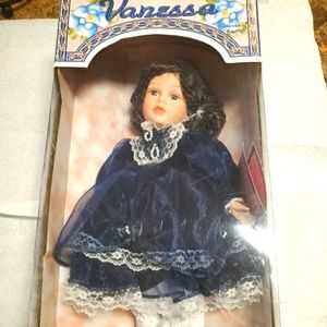 Limited edition Vanessa porcelain doll